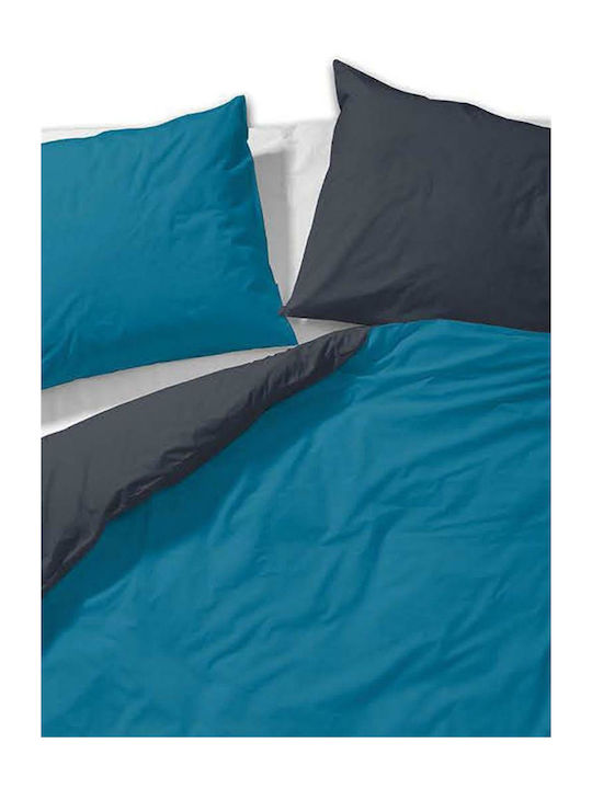 Vesta Home Duvet Single 160x230cm Micro 11 Blue 300 GSMGsm 12.5 togs Togs