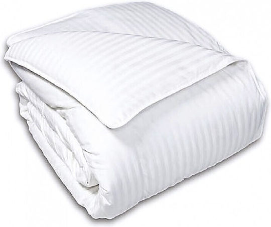 SB Home Single Quilt 160x240cm All Seasons White 300 GSM 11.5 Togs