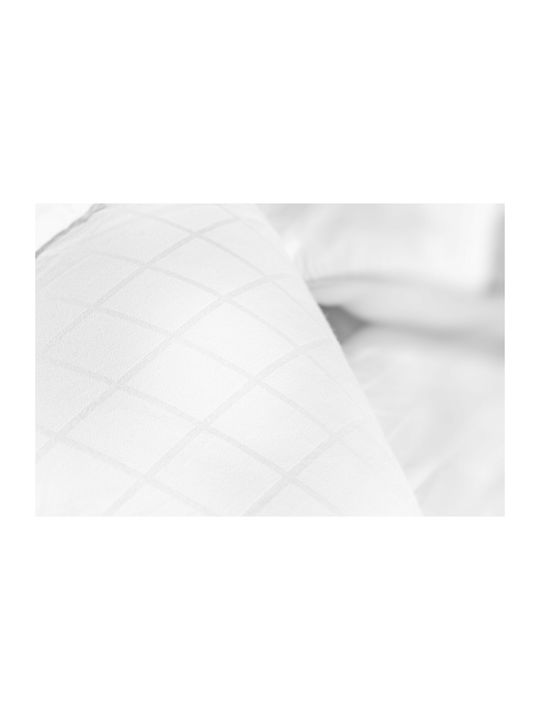 La Luna Πάπλωμα Μονό με Γέμιση Microfiber 160x220εκ. All Season Λευκό