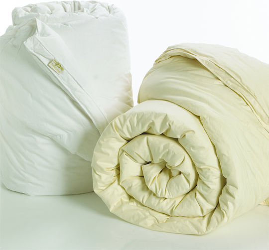 Palamaiki Пухено Единично Пухено 160x240бр Comfort Supreme Quilt Бял 160 г/м²Gsm 7.5 togs Togs