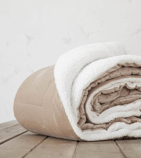 Nima Bettbezug Einzelbett 150x220cm Nuan Beige