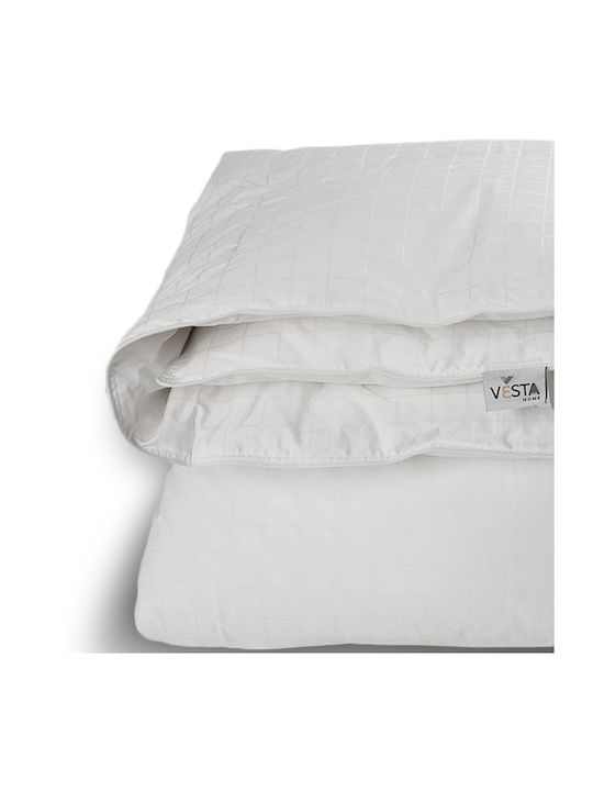 Vesta Home Pilotă Single De Puf 160x230cm Siberian Alb 13.5 togs Togs
