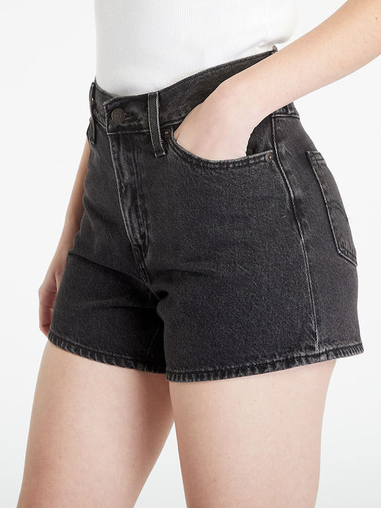 80s Mom Women's Jean Shorts Black