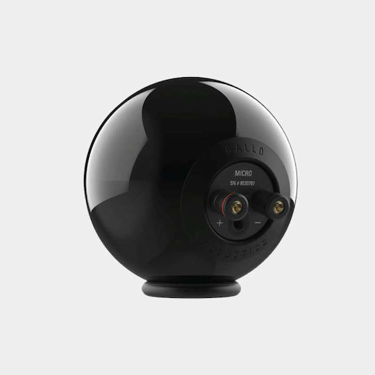 Gallo Acoustics Micro Boxă Hi-Fi Bookself 100W 1 Nr. de șoferi L10.16xA10.16xÎ10.16cm. Negru lucios