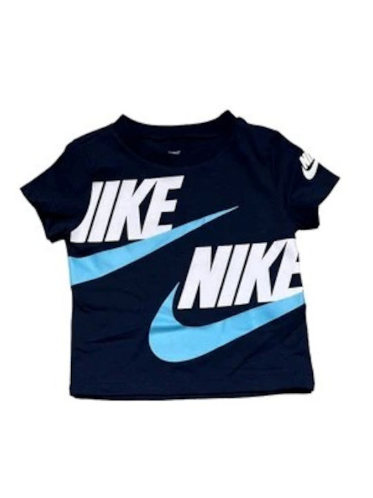 Nike Παιδικό Σετ με Σορτς Καλοκαιρινό 2τμχ Μπλε