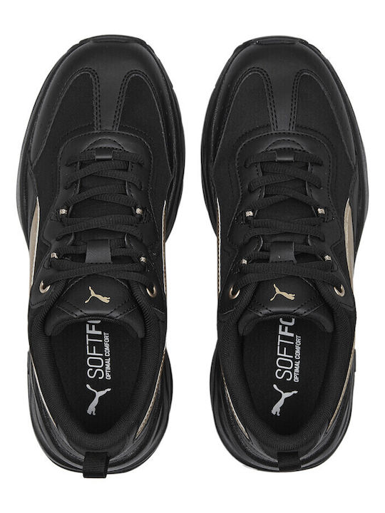 Cilia Damen Sneakers Schwarz