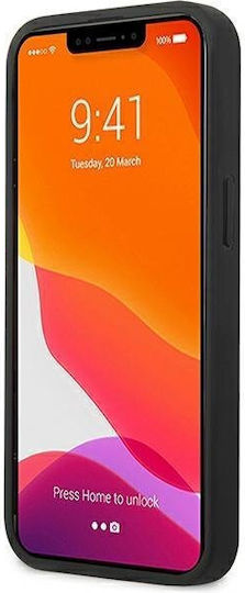 Mercedes-Benz Urban Back Cover Piele artificială Negru (iPhone 14 Plus)