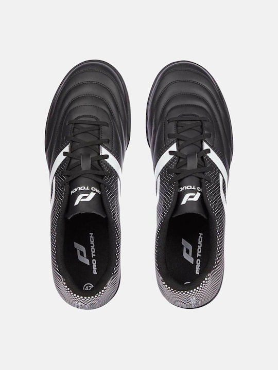 Pro Touch Classic III Ground TF Low Football Shoes with Molded Cleats Black