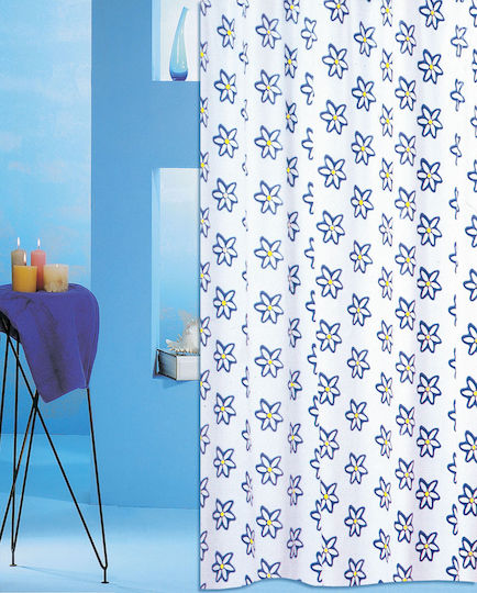 San Lorentzo RS -3102 Perdea de Baie 180x200cm Albastru 365BLU San Lorentzo RS -3102 Perdea de Baie 180x200cm Albastru 365BLU