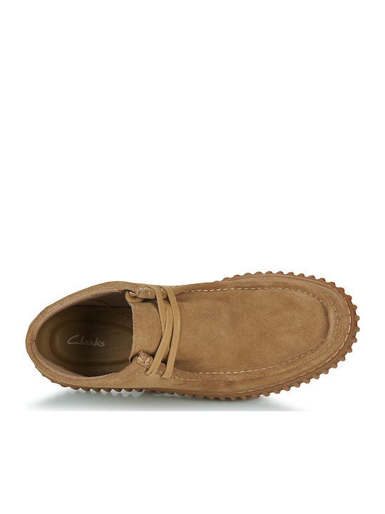 Torhill Hi Suede Beige Men's Boots Anatomical