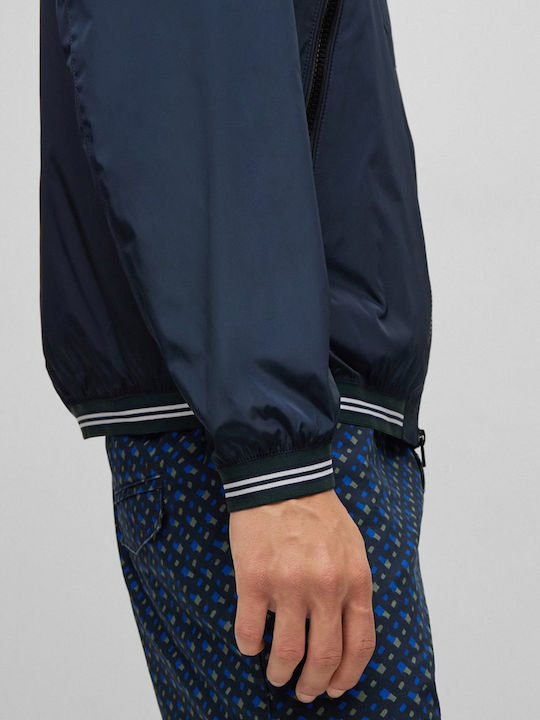 Cireno Winter Jacket Navy Blue