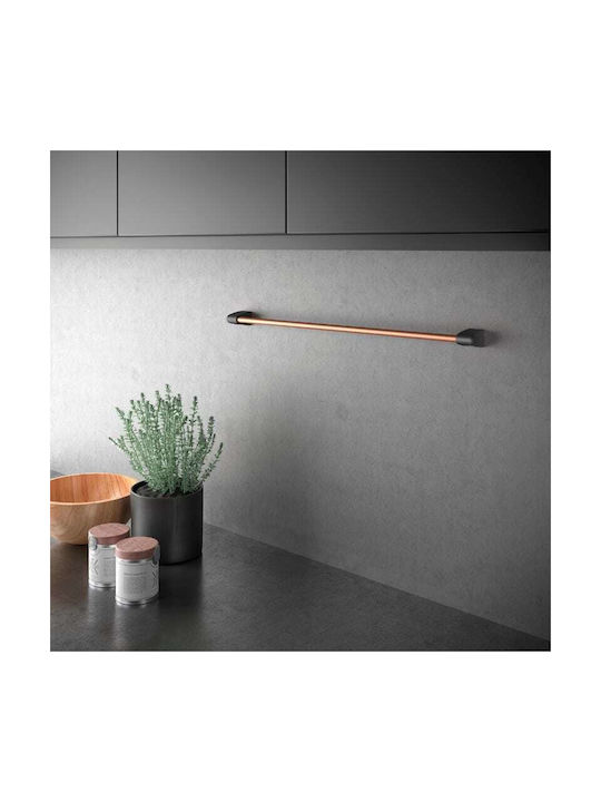 Metaltex Κρεμάστρα Κουζίνας City Copper Μεταλλική 80εκ. Ροζ Χρυσό