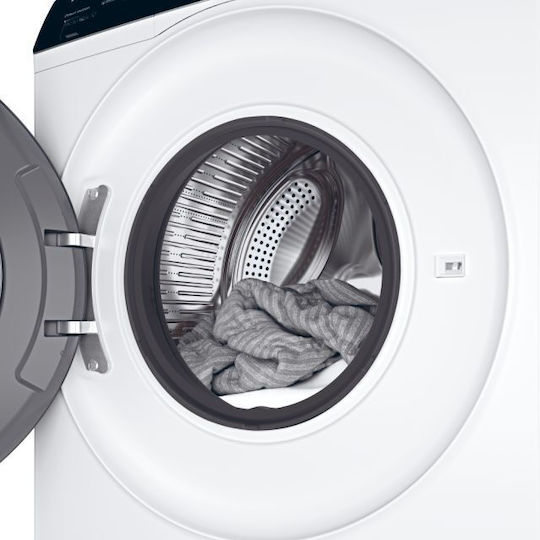 Haier HW80-B14939-S Πλυντήριο Ρούχων 8kg 1400 Στροφών Γκρι
