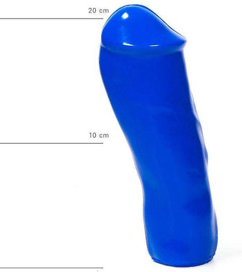 All Black All Blue Joey Realistic Dildo Blue 20cm