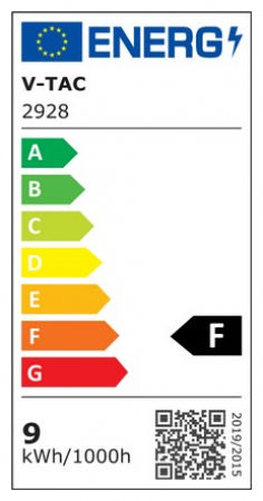 V-TAC Smart Λάμπα LED 8.5W για Ντουί E27 και Σχήμα A60 RGB 806lm Dimmable