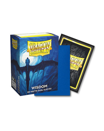 Dragon Shield Card Sleeves Standard Size 100τμχ Blue AT-15057