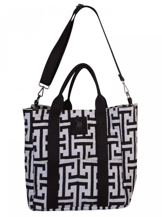 Greenwich Polo Club Fabric Beach Bag Multicolour