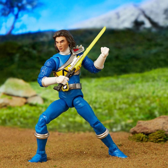 Action Figure Dino Charge Blue Power Rangers for 4+ years old Years 15cm.