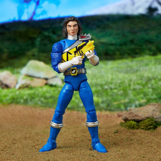 Action Figure Dino Charge Blue Power Rangers for 4+ years old Years 15cm.
