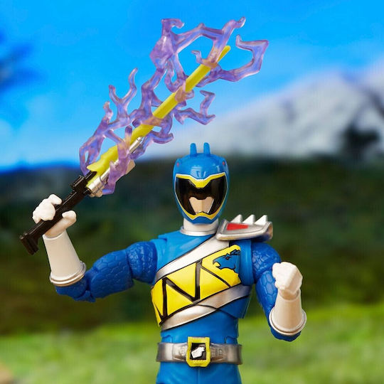 Action Figure Dino Charge Blue Power Rangers for 4+ years old Years 15cm.