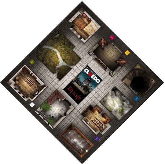 Επιτραπέζιο Παιχνίδι Cluedo - Dracula για 2-6 Παίκτες 8+ Ετών (EN) Winning Moves