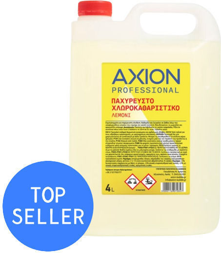 Axion Professional Thick Bleach with Scent Lemon 4lt