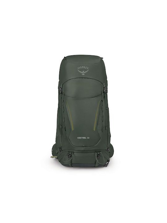 Osprey Kestrel 58 Waterproof Mountaineering Backpack 58lt Bonsai Green 10004757