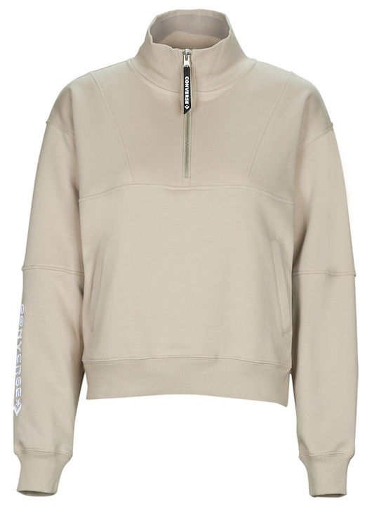 Damen Sweatshirt Beige