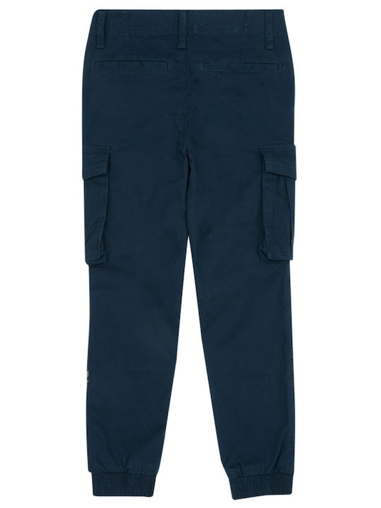 Name It Kids Fabric Cargo Trousers Navy Blue