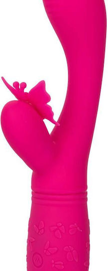 Calexotics Butterfly Kiss Flutter Δονητής Rabbit Ροζ
