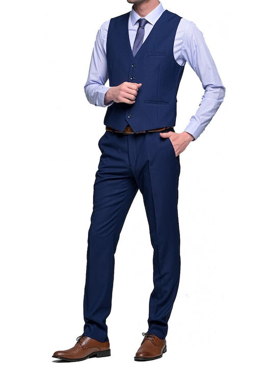 Antonio Mirro - NYG-0327 - NAVY - Suit - blue