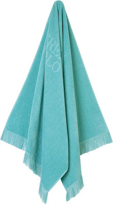 Greenwich Polo Club 3733 Beach Towel Cotton Turquoise 170x70cm.