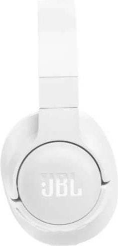 JBL Tune 720BT Wireless / Wired Over Ear Headphones with 76 Hours Playing Time and Quick Charge White