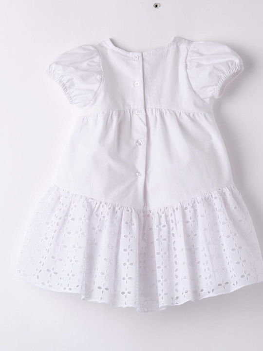 iDO Kids Dress Sleeveless White