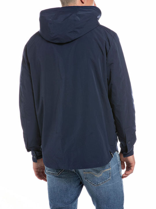 Replay Jacket Navy Blue