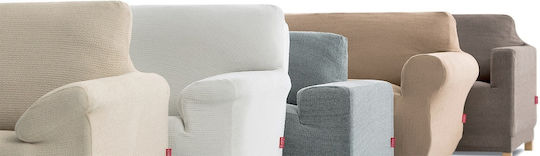 Mc Decor Delos Elastische Abdeckung für Zweisitziges Sofa Verde 130εκ. 1Stück MCL.EL.DHLOS.D BERAMAN