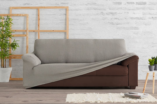 Mc Decor Delos Elastische Abdeckung für Zweisitziges Sofa Red 130εκ. 1Stück MCL.EL.DHLOS.D KOKKINO