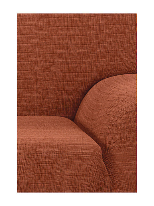 Mc Decor Akari Elastic Cover for Three Seater Sofa Orange 170εκ. 1pcs MCL.EL.AKARI.TR-PORTOKALI