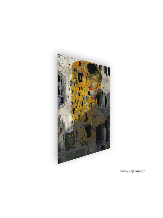 The Kiss Painting Copy of Gustav Klimt on Canvas 35x50cm