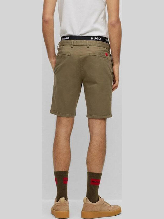 David222sd Ανδρική Βερμούδα Chino Πράσινη