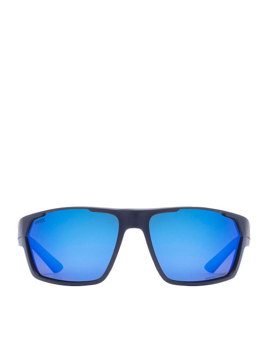 Uvex Sportstyle 233 P Sunglasses Μαύρα with Acetate Frame & Blue Lens Uvex Sportstyle 233 P Sunglasses Μαύρα with Acetate Frame & Blue Lens