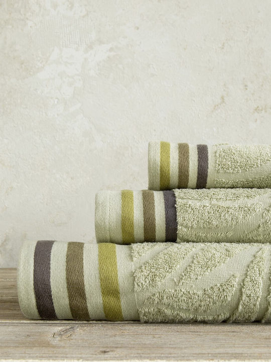 Nima Bath Towels Set 3pcs Nanea Light Khaki 480gr/m²