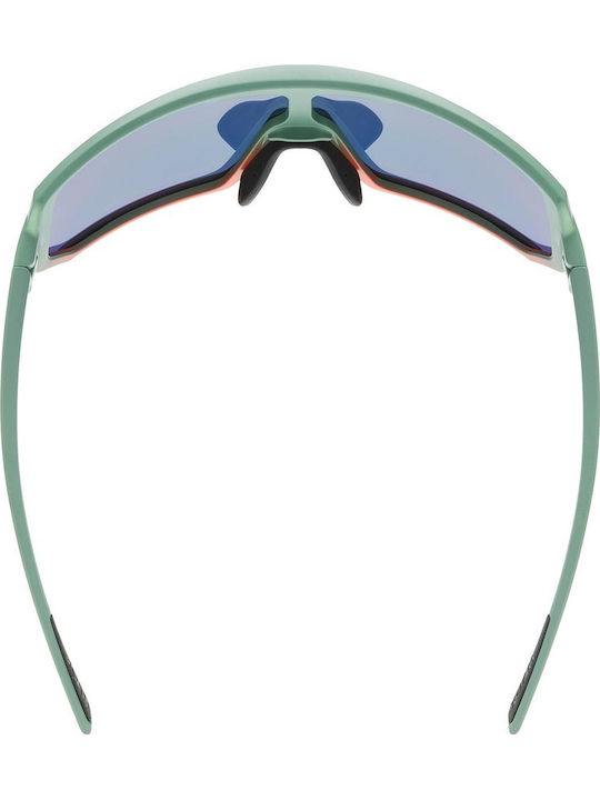 Uvex Sportstyle 235 Men's Sunglasses with Plastic Frame Moss Grapefruit Matt S5330037316