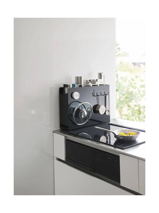 Yamazaki Επιτοίχιο Ράφι Μεταλλικό 90x36.7x12.5εκ. Μαύρο