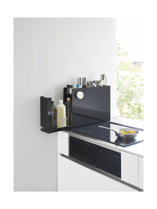 Yamazaki Επιτοίχιο Ράφι Μεταλλικό 90x36.7x12.5εκ. Μαύρο