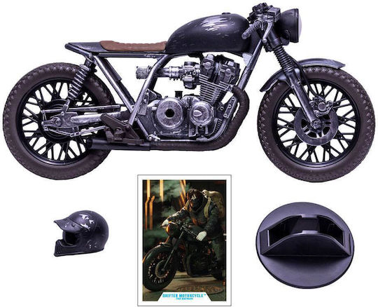 Mcfarlane Toys DC Comics Batman Drifter Motorcycle Batman Drifter Motorcycle Batman The Batman 2022 Action Figure Height 17.78cm Scale 1:10