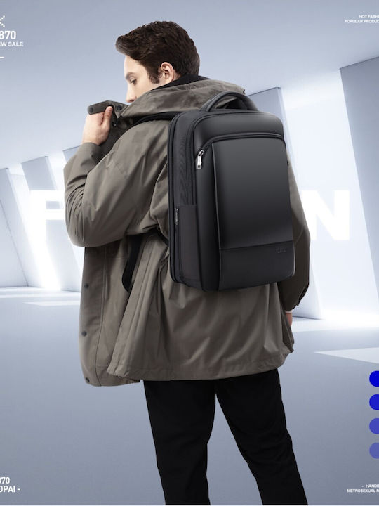 Bopai Αδιάβροχη Τσάντα Πλάτης για Laptop 15.6" με Θύρα USB σε Μαύρο χρώμα 61-53111