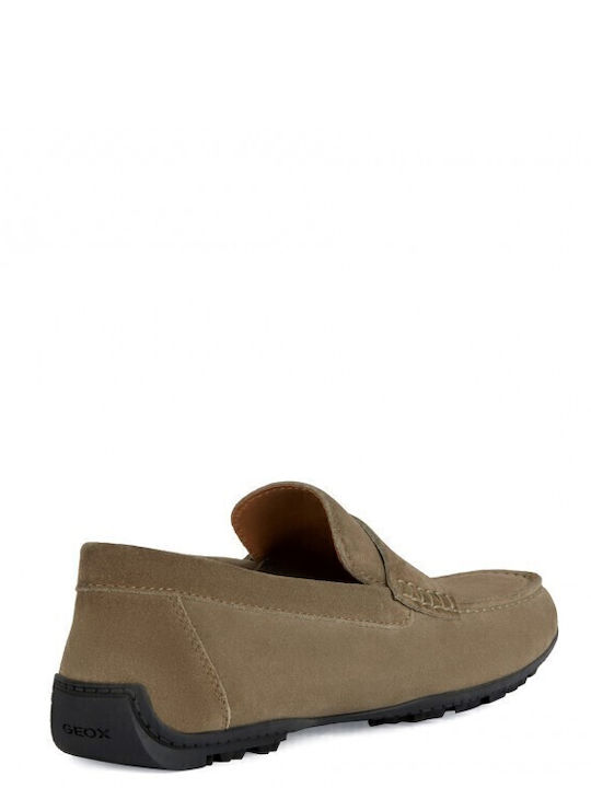 Kosmopolis Suede Ανδρικά Μοκασίνια σε Μπεζ Χρώμα