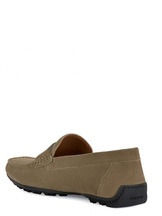Kosmopolis Suede Ανδρικά Μοκασίνια σε Μπεζ Χρώμα