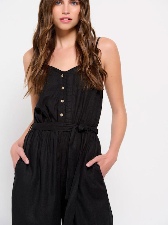 FBL007-12212 Women's One-piece Suit Black